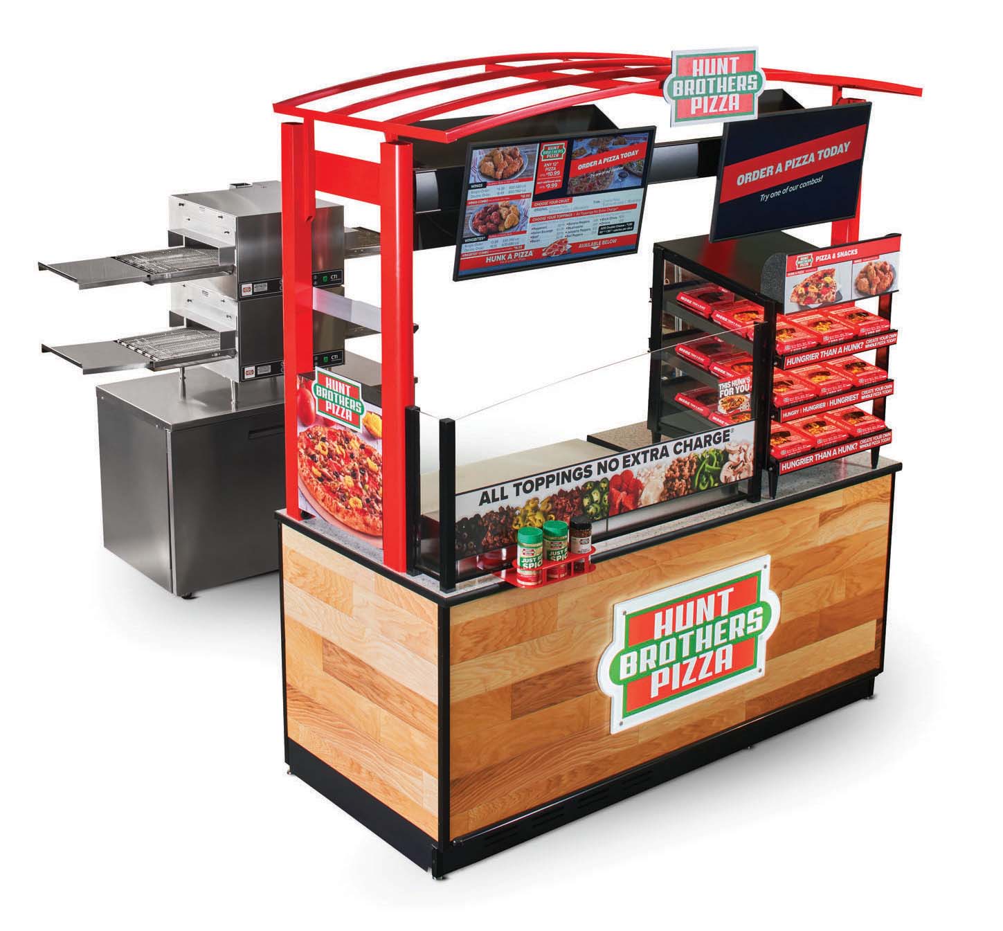 Pizza Shoppe Retail Stand
