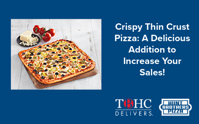 Crispy Thin Crust Pizza: A Delicious Addition to Increase Your Sales!